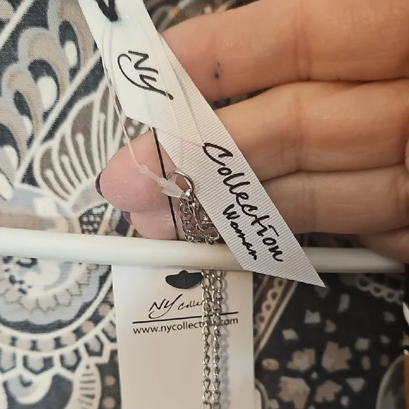 Elegant Paisley Women's Blouse - Black, White, and Brown - Picture 2 of 8